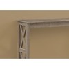 Monarch Specialties Accent Table - 48"L / Dark Taupe Hall Console I 2791